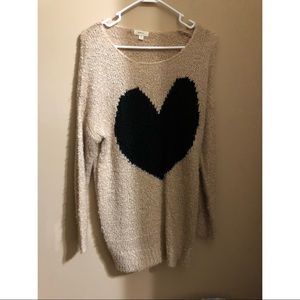 Heart sweater